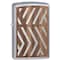 Zippo Zippo Wood Maze Herringbone Sweep W/ Walnut Emblem ZIP-29902 - alternate 1